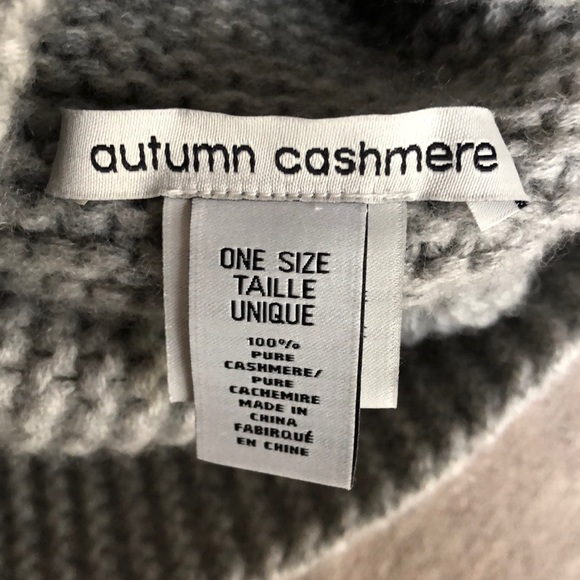 NWOT Autumn Cashmere 100% cashmere beanie - Picture 4 of 4